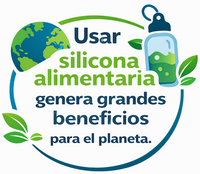 Usar silicona alimentaria es buena para el planeta