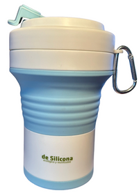 Vasos plegables de silicona alimentaria